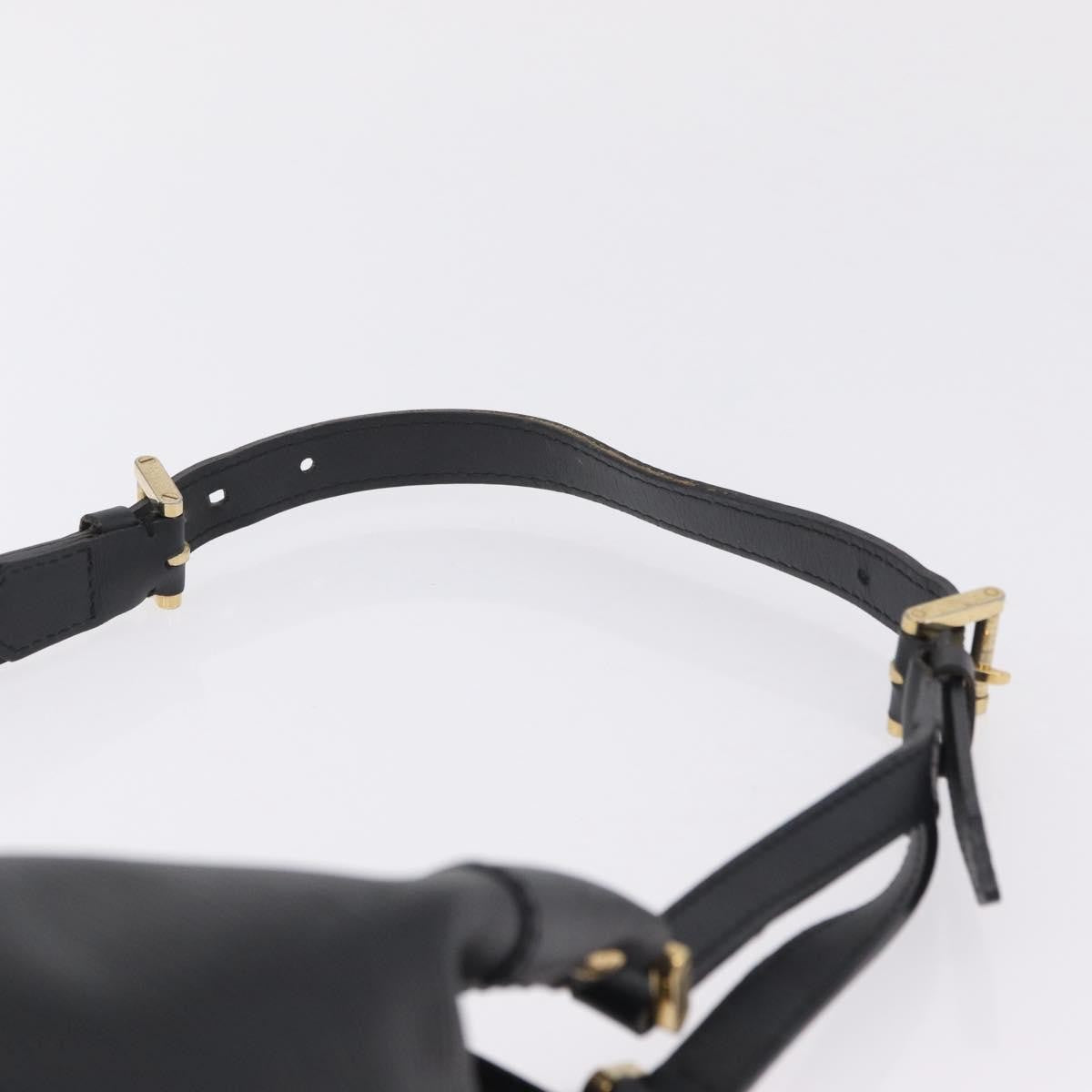 Louis Vuitton Mandara Epi Leather, Black, Leather, Shoulder Bag