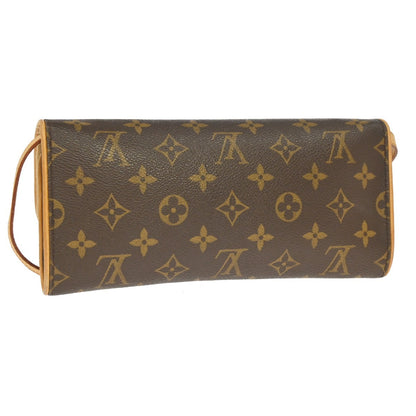 Louis Vuitton Twin Monogram Canvas, Brown, Canvas, Clutch