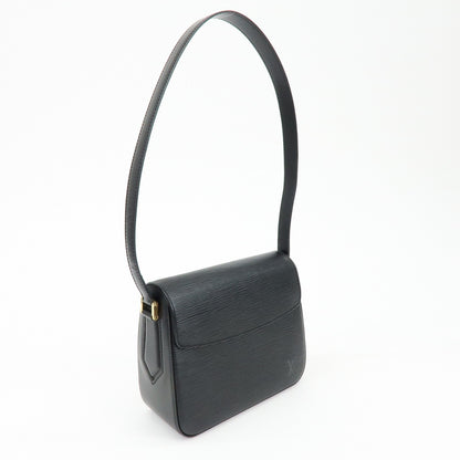 Louis Vuitton Buci Epi Leather, Black, Leather, Handbag