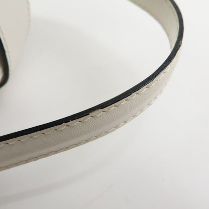 Loewe Vintage Leather, White, Leather, Shoulder Bag