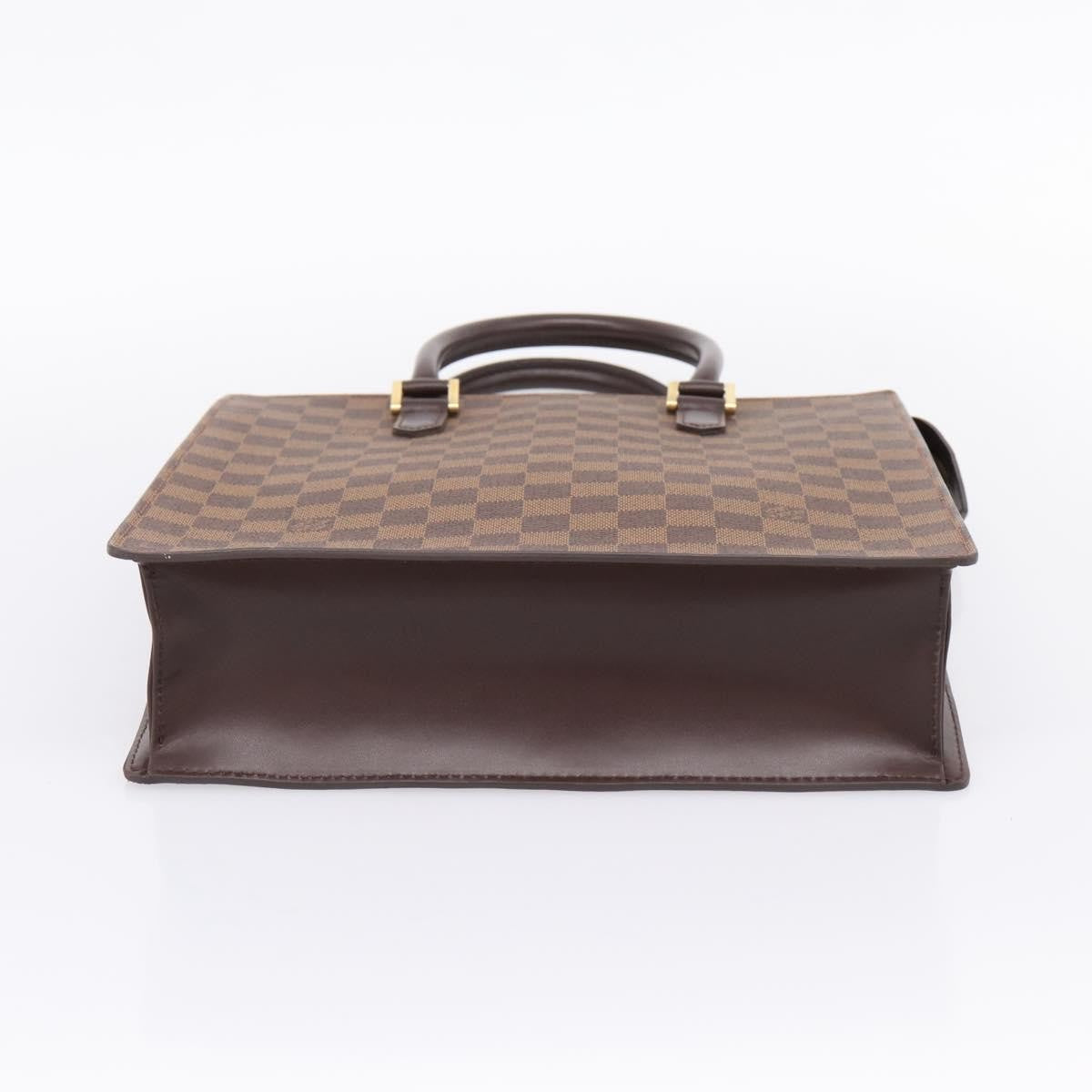 Louis Vuitton Venice Sac Plat Damier, Brown, Canvas, Tote Bag