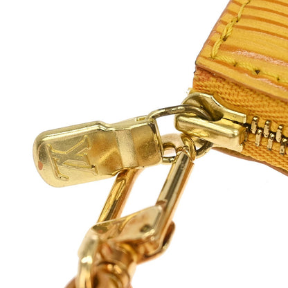 Louis Vuitton Pochette Accessoires NM Epi Leather, Yellow, Leather, Clutch