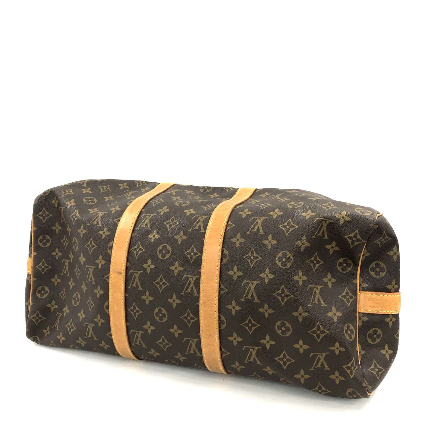 Louis Vuitton Keepall Bandouliere Monogram Canvas, Brown, Canvas, Travel Bag