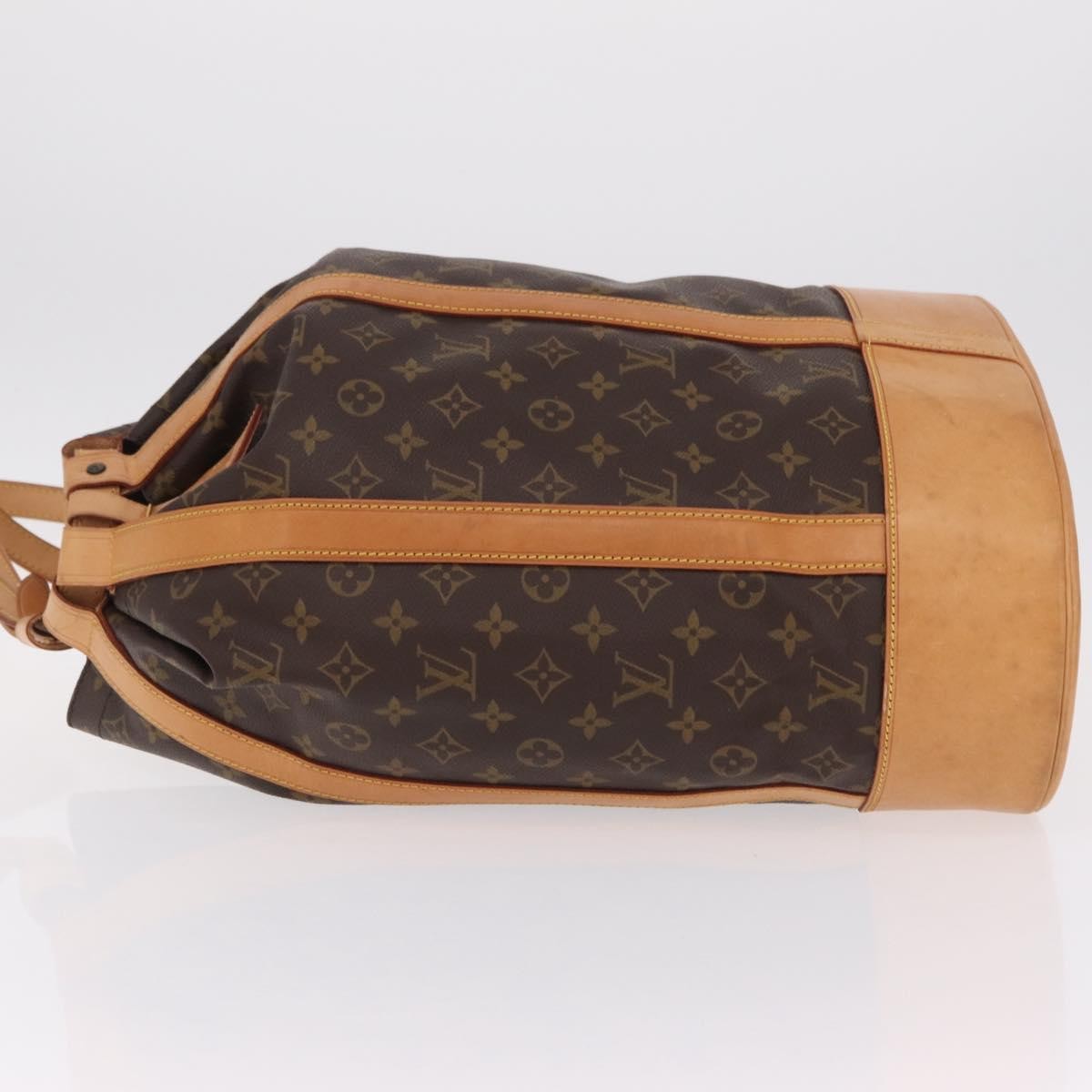 Louis Vuitton Randonnee Monogram Canvas, Brown, Canvas, Backpack