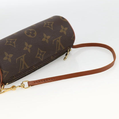 Louis Vuitton Papillon Pochette Monogram Canvas, Brown, Canvas, Clutch
