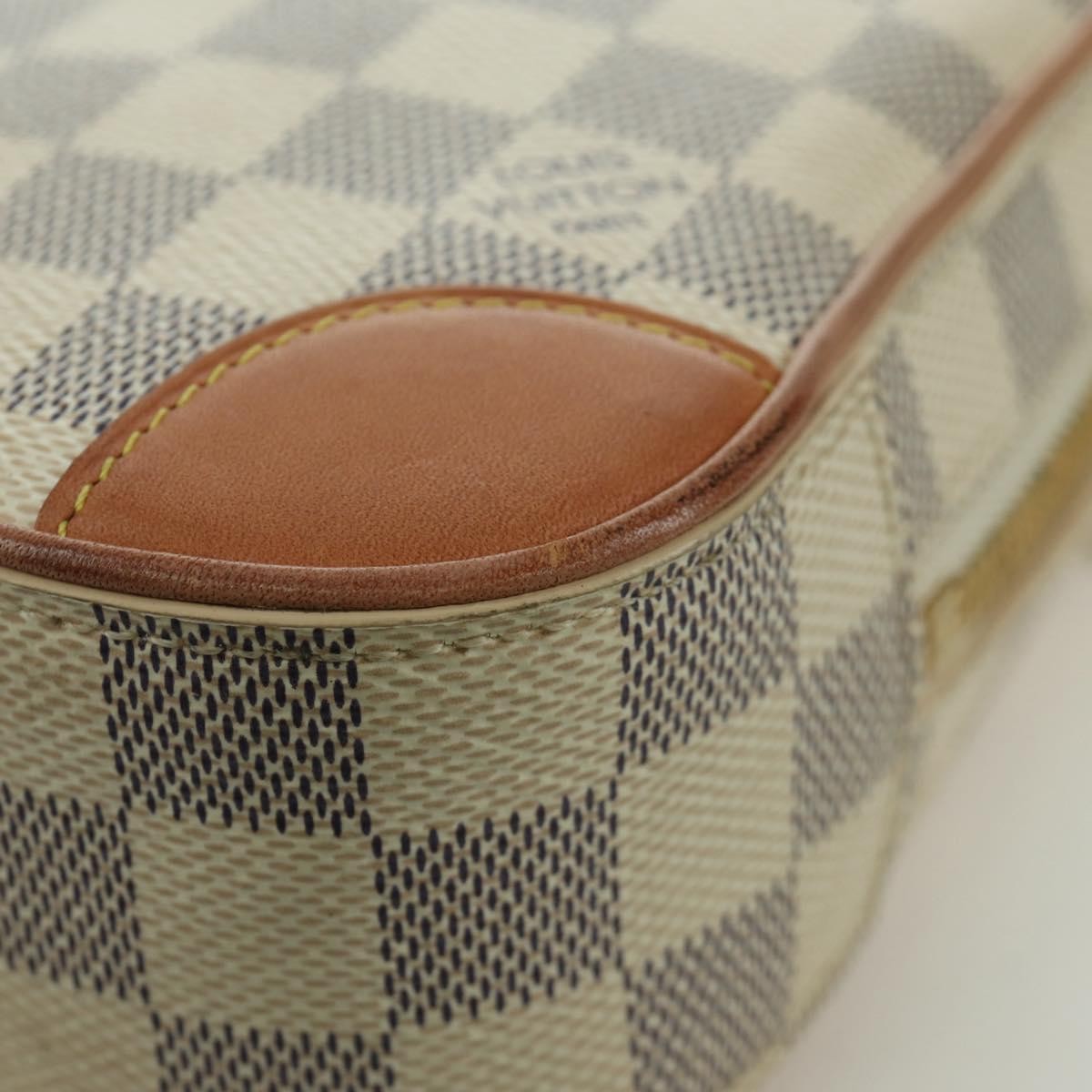 Louis Vuitton NeoKapi Handag Damier Ebene, Beige, Canvas, Clutch