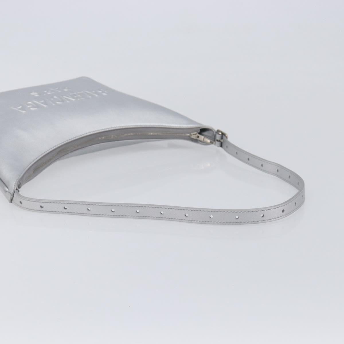 Balenciaga Mary Kate Sling Leather, Silver, Leather, Handbag