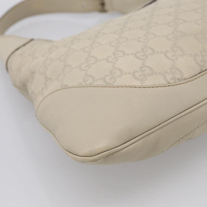 Gucci Jackie Leather, Beige, Canvas, Tote Bag