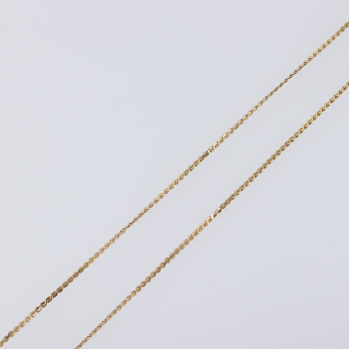 Christian Dior CD Oval Pendant Necklace Metal, Gold, Metal, Necklace