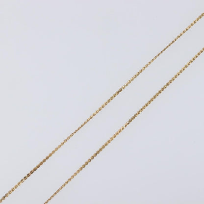 Christian Dior CD Oval Pendant Necklace Metal, Gold, Metal, Necklace