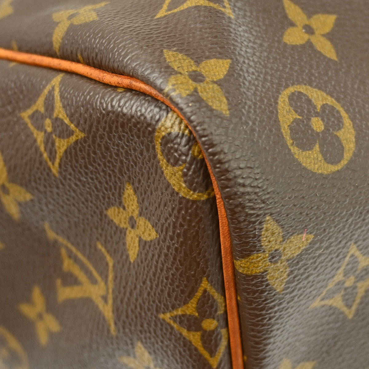 Louis Vuitton Keepall Bandoulière Monogram, Brown, Canvas, Travel Bag
