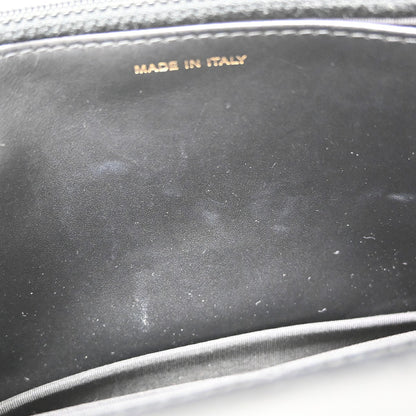 Chanel Wallet on Chain Caviar, Black, Leather, Clutch