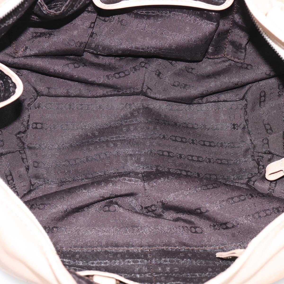 Celine Bittersweet Leather, Beige, Leather, Handbag