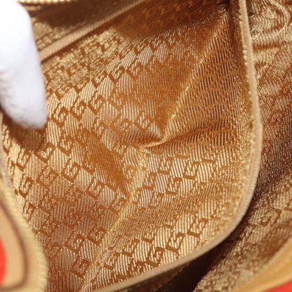 Gucci Vintage Zip Hobo Leather & Suede, Red, Suede, Shoulder Bag