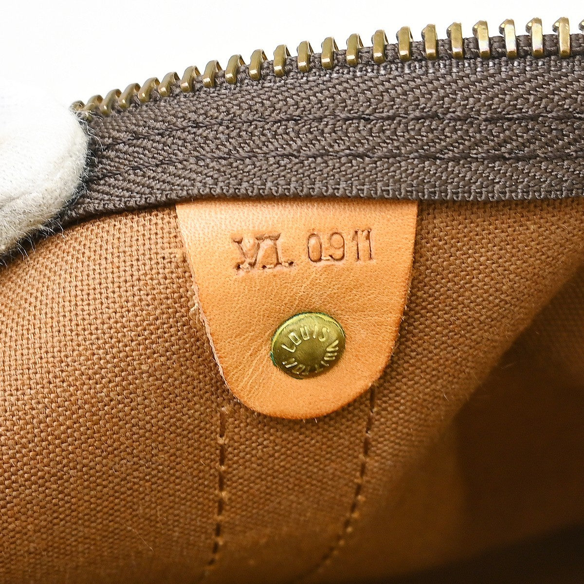 Louis Vuitton Keepall Bandouliere Monogram Canvas, Brown, Canvas, Travel Bag