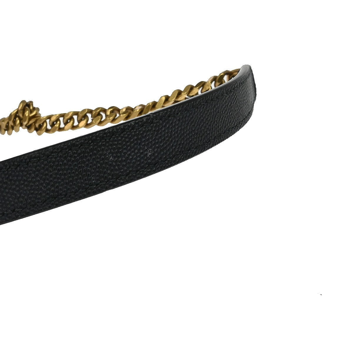 Saint Laurent Vinyle Round Camera Matelasse Chevron Leather, Black, Leather, Crossbody Bag
