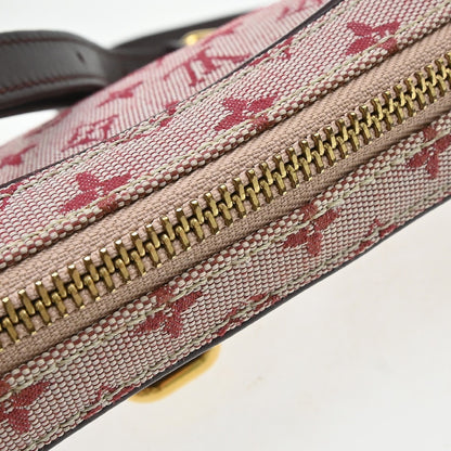 Louis Vuitton Juliette Mini Lin, Red, Canvas, Shoulder Bag