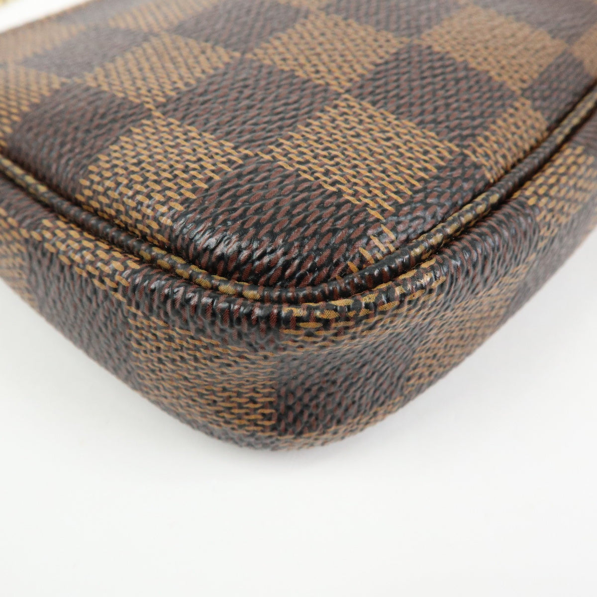 Louis Vuitton Pochette Accessoires Limited Edition Damier, Brown, Canvas, Clutch