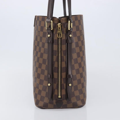 Louis Vuitton Cabas Rivington Damier, Brown, Canvas, Tote Bag