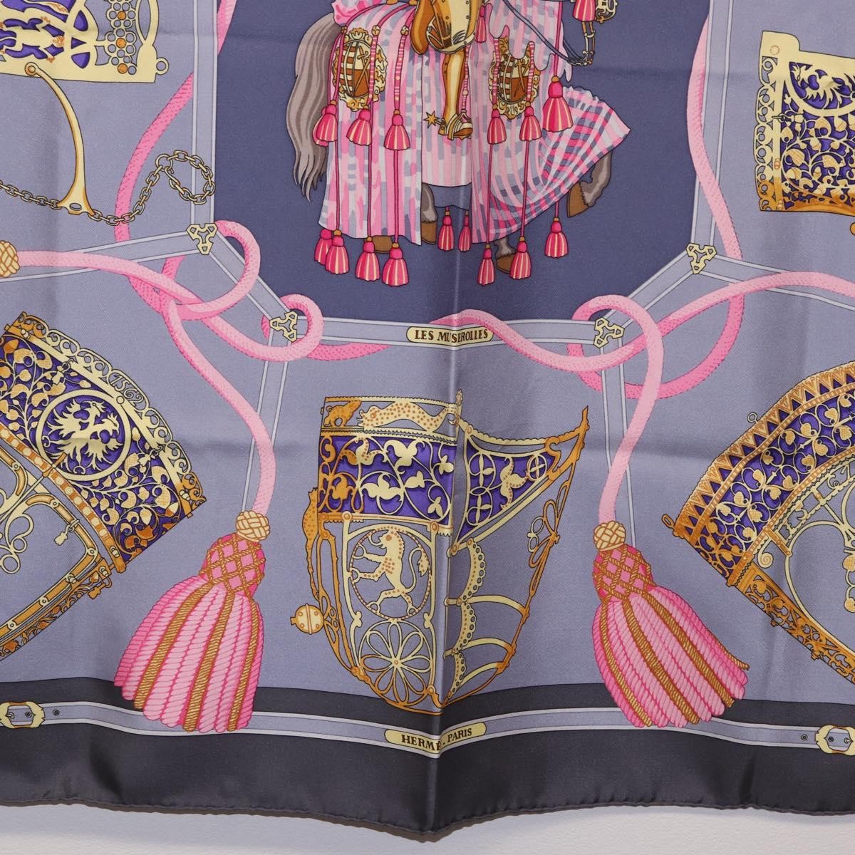 Hermes Carré 90 Silk multicolor, Blue, Silk, Scarf