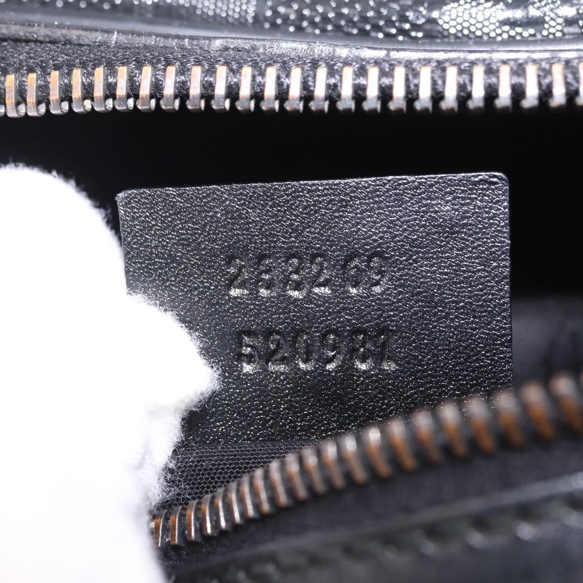 Gucci Belt GG Imprime, Black, Canvas, Handbag