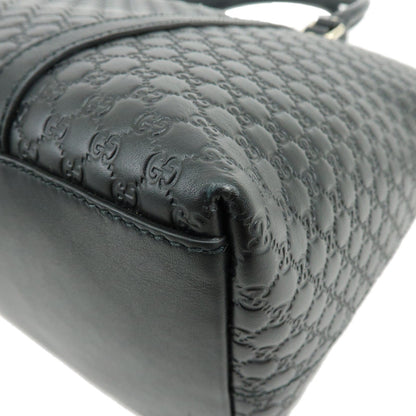 Gucci Guccissima GG Leather, Black, Leather, Handbag