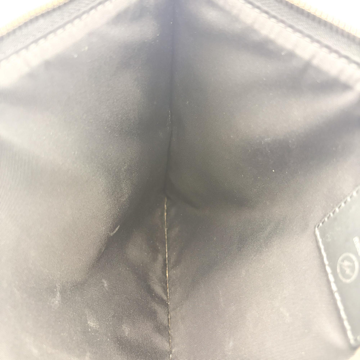 Louis Vuitton Pochette Voyage Monogram Eclipse Canvas, Black, Canvas, Clutch