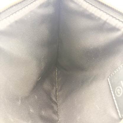 Louis Vuitton Pochette Voyage Monogram Eclipse Canvas, Black, Canvas, Clutch