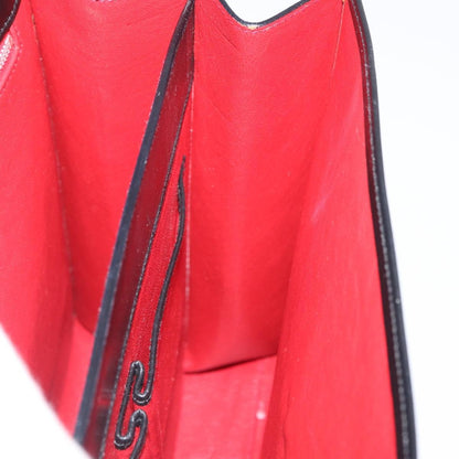 Celine Top Handle Leather, Black, Leather, Handbag