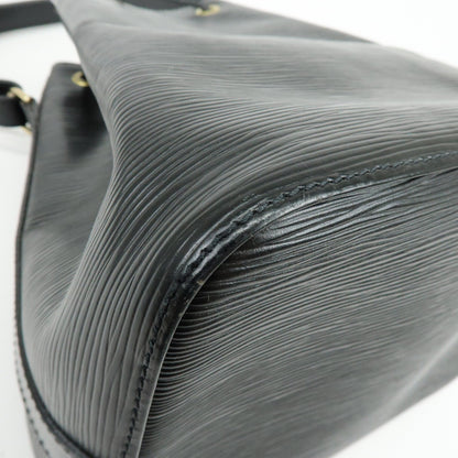 Louis Vuitton Noe Epi Leather, Black, Leather, Shoulder Bag