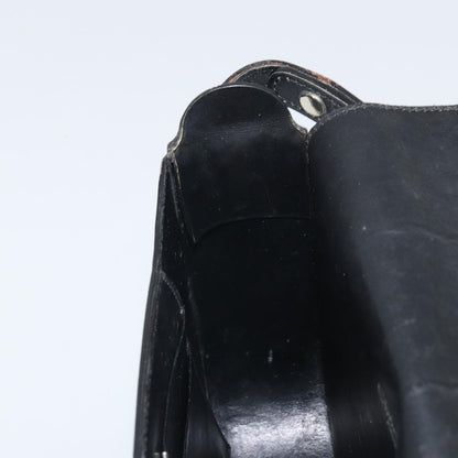 Christian Dior Shoulder Leather, Black, Leather, Shoulder Bag
