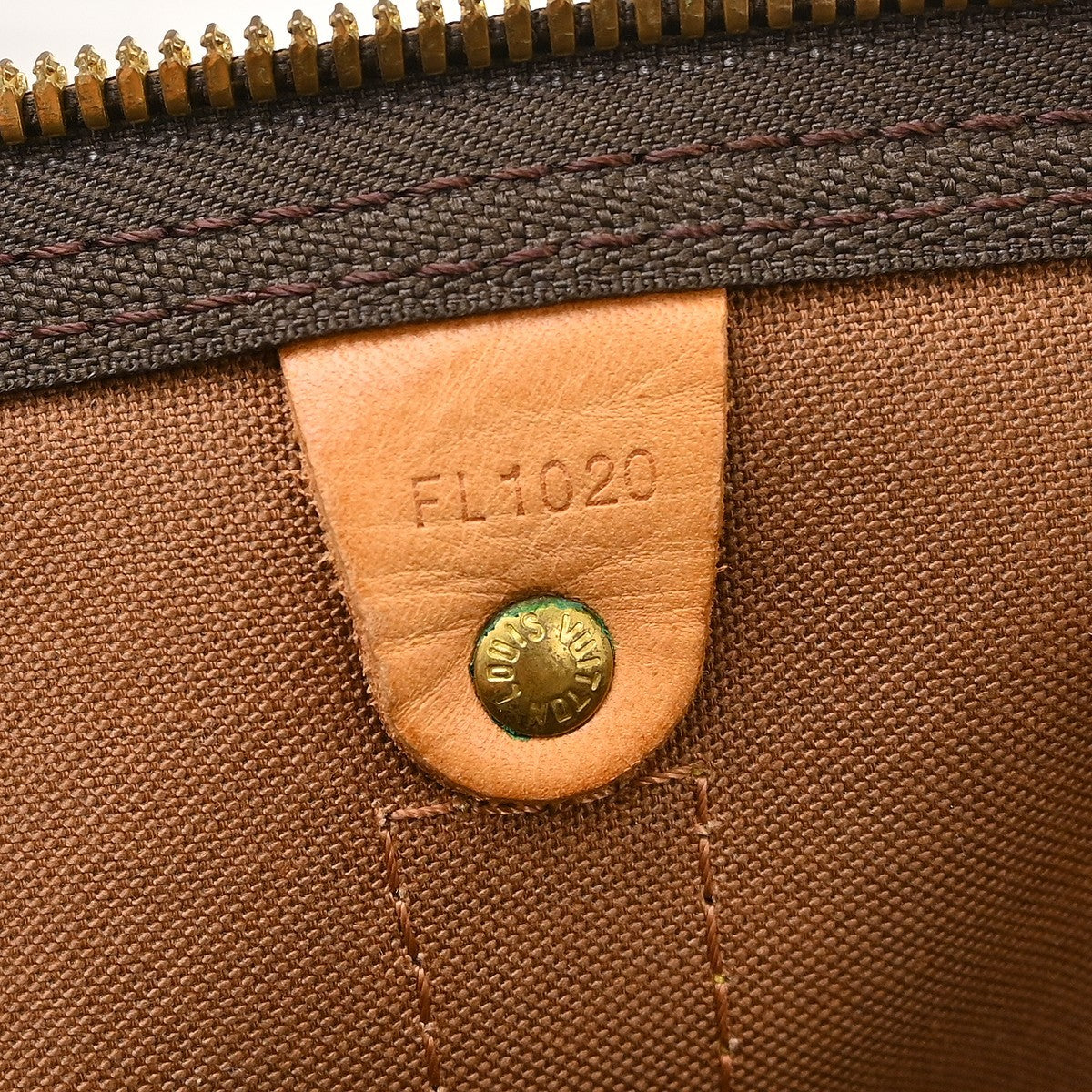 Louis Vuitton Keepall Monogram Canvas, Brown, Canvas, Travel Bag