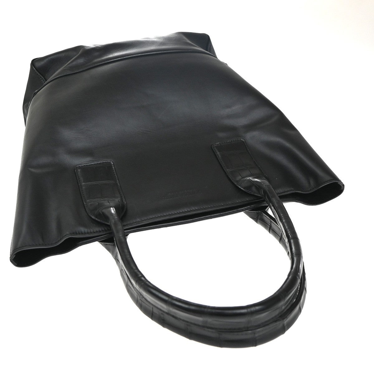 Bottega Veneta Open Tote Leather, Black, Leather, Tote Bag