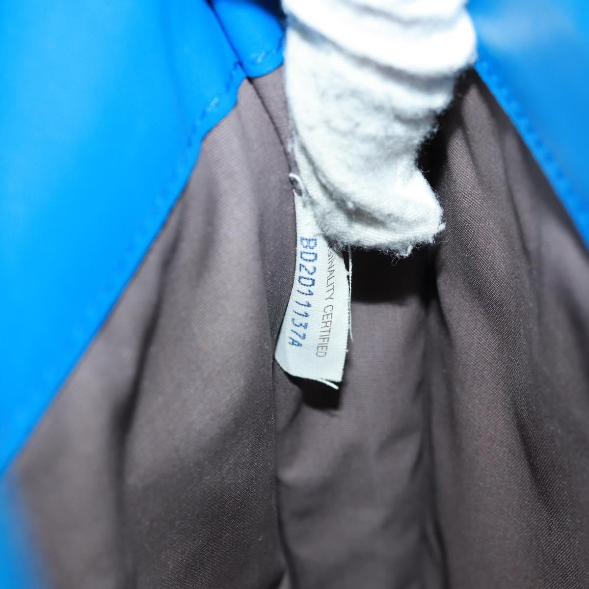 Bottega Veneta Top Zip Intrecciato Nappa, Blue, Leather, Briefcase