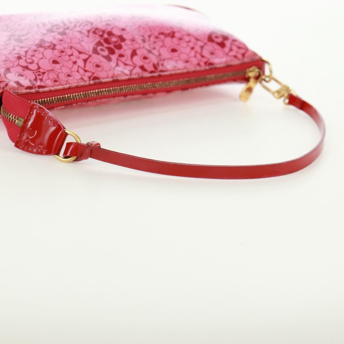 Louis Vuitton Pochette Accessoires Cosmic Blossom, Pink, PVC, Clutch