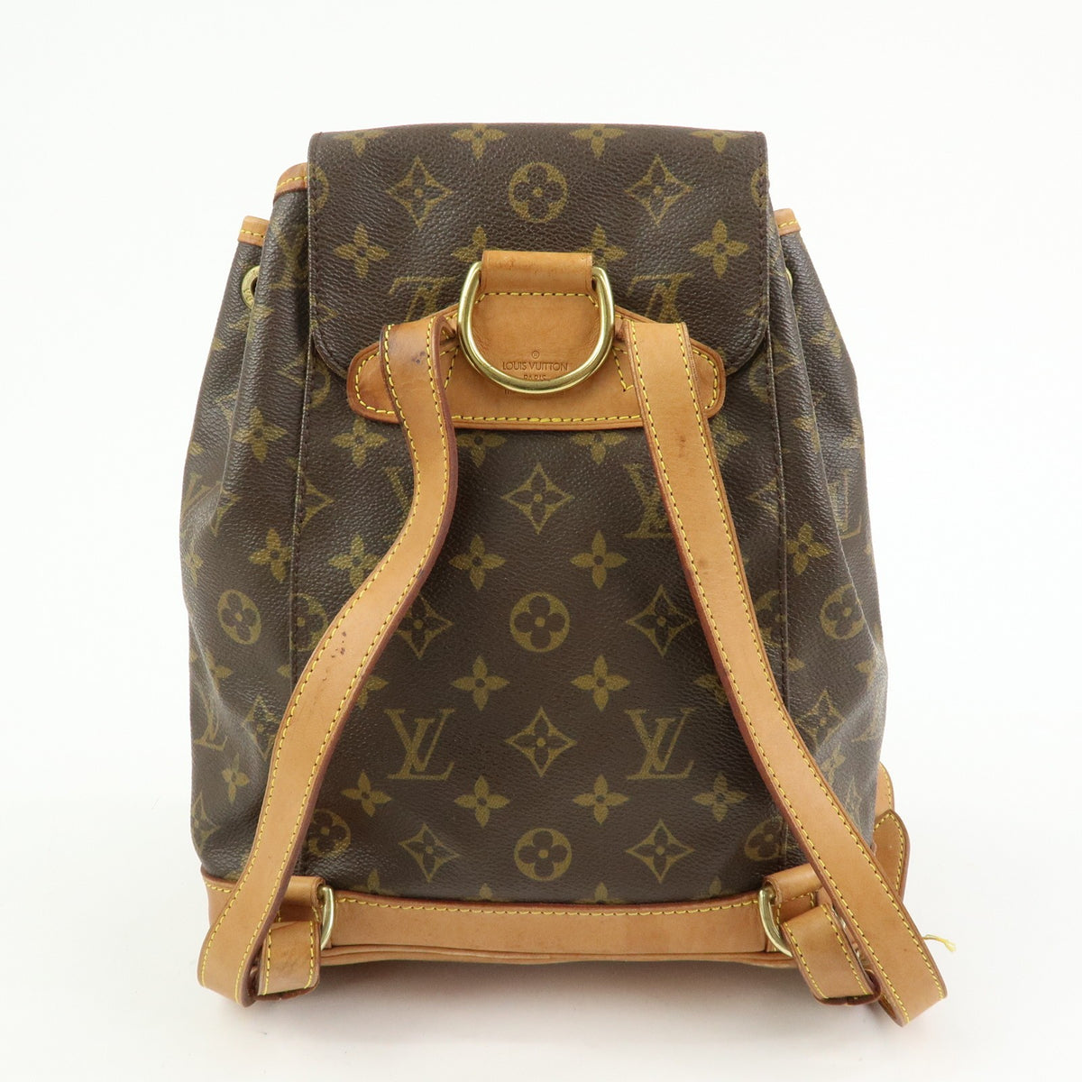 Louis Vuitton Montsouris Monogram Canvas, Brown, Canvas, Backpack