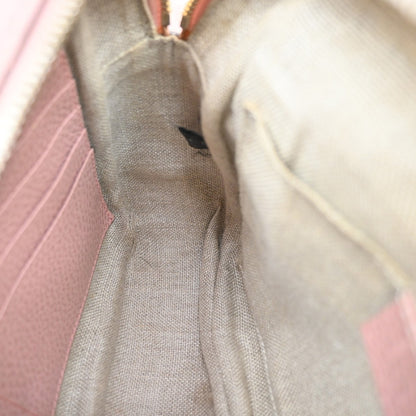 Gucci Bree Disco GG Canvas with Leather, Beige, Canvas, Crossbody Bag