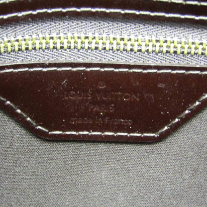 Louis Vuitton Avalon Monogram Vernis, Burgundy, Patent Leather, Handbag