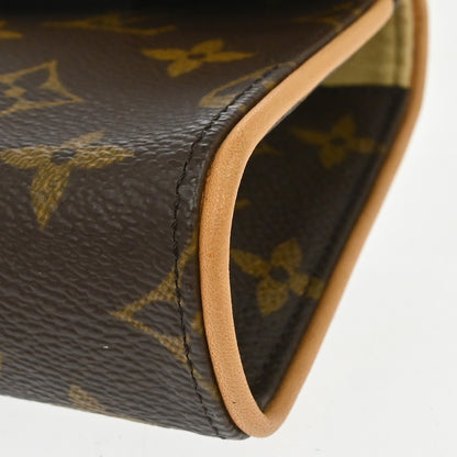 Louis Vuitton Florentine Waist Monogram Canvas, Brown, Canvas, Clutch