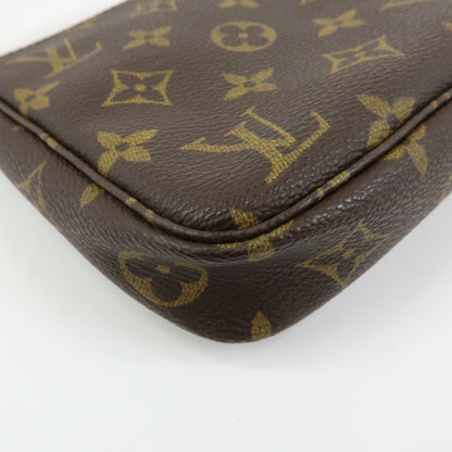 Louis Vuitton Pochette Accessoires NM Monogram Canvas, Brown, Canvas, Clutch