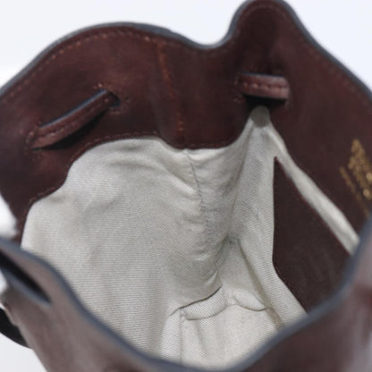 Miu Miu Aviator Bucket Leather, Brown, Leather, Handbag
