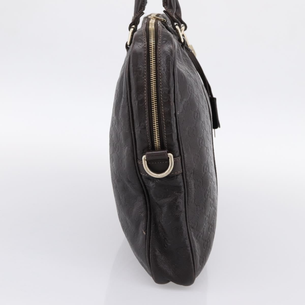 Gucci Eden Guccissima Leather, Brown, Leather, Briefcase