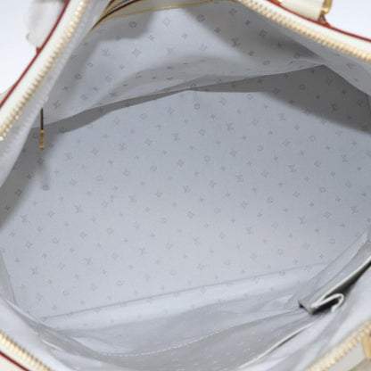 Louis Vuitton Suhali Lockit Leather, White, Leather, Handbag