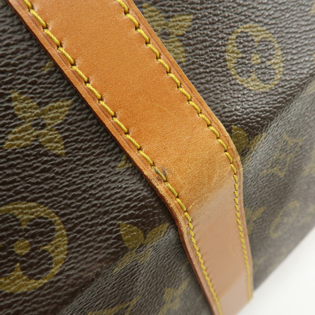 Louis Vuitton Keepall Monogram Canvas, Brown, Canvas, Travel Bag