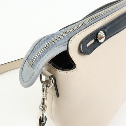 Fendi Selleria By The Way Satchel Leather, Neutral, Leather, Handbag