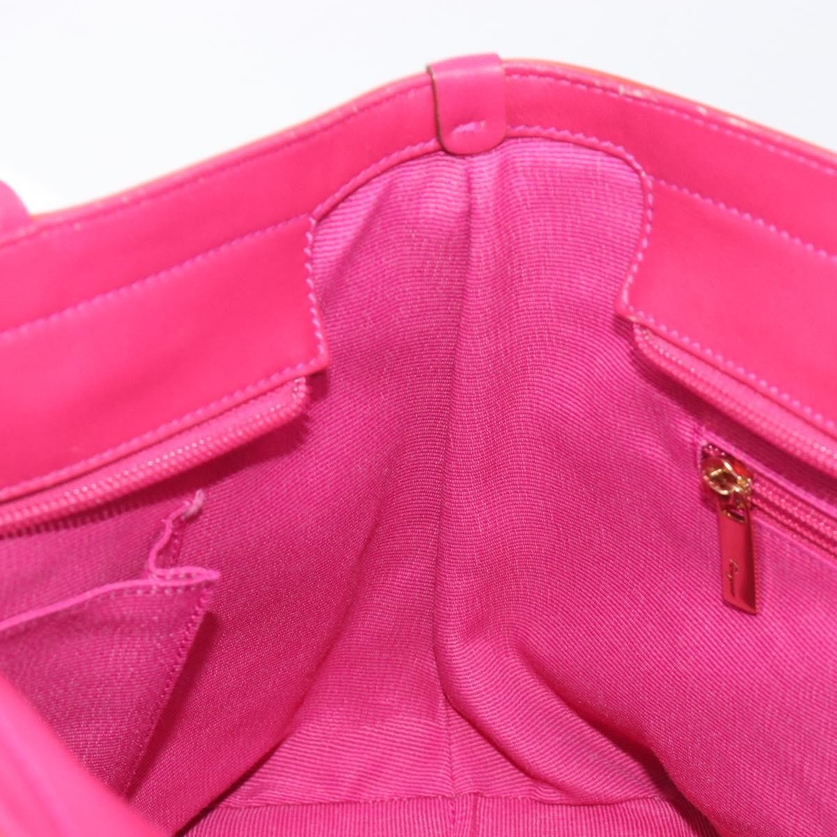 Salvatore Ferragamo Vala tote Patent Leather, Pink, Patent Leather, Tote Bag