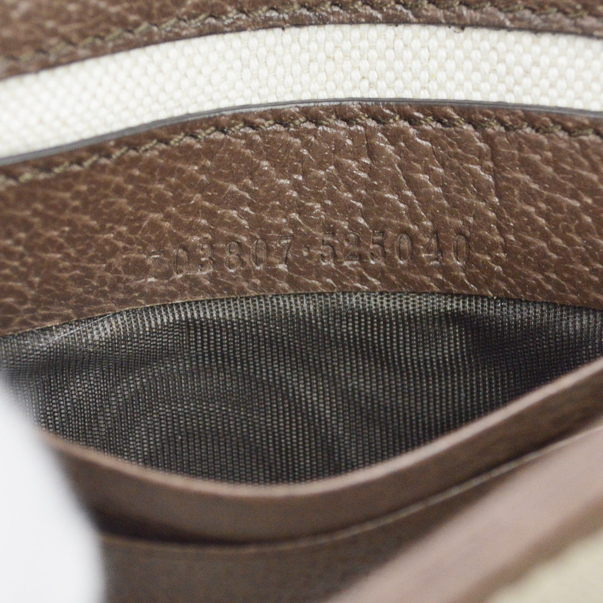 Gucci Blondie Belt GG Coated Canvas, Brown, Canvas, Clutch