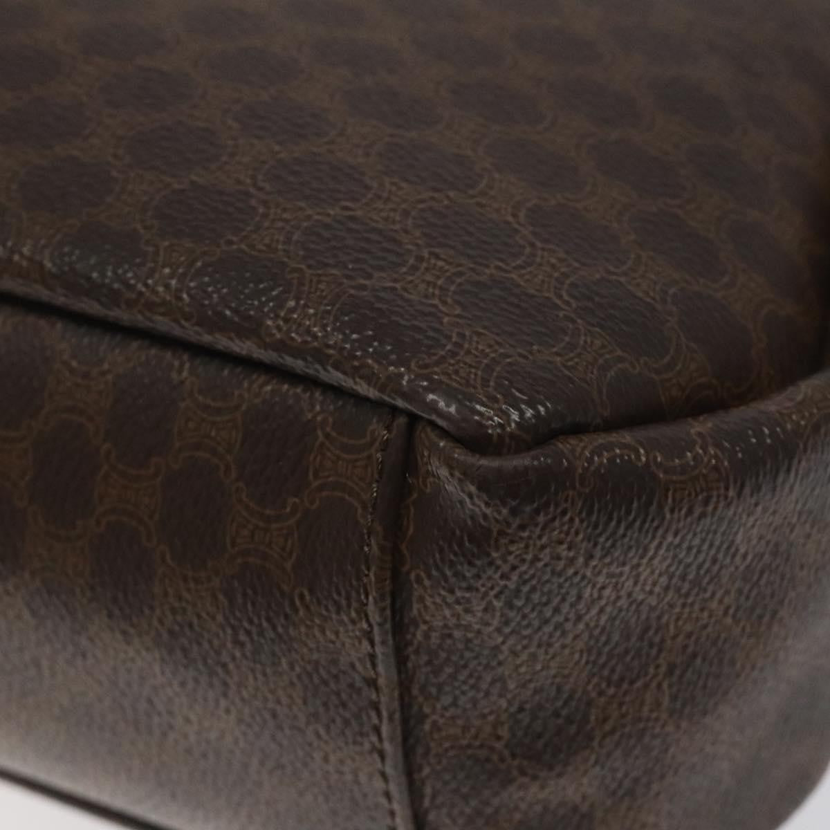 Celine Macadam Canvas, Brown, Canvas, Tote Bag