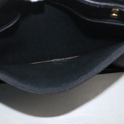 Christian Dior Vintage Honeycomb Canvas, Black, PVC, Shoulder Bag