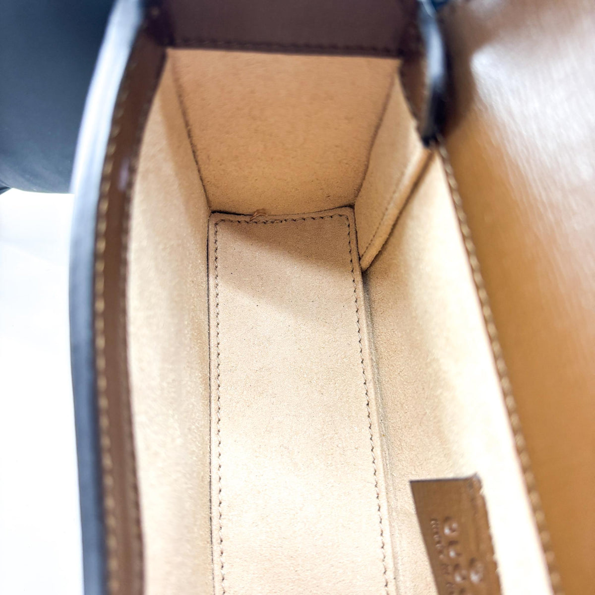 Gucci Horsebit 1955 Flap GG Coated Canvas, Brown, Canvas, Crossbody Bag